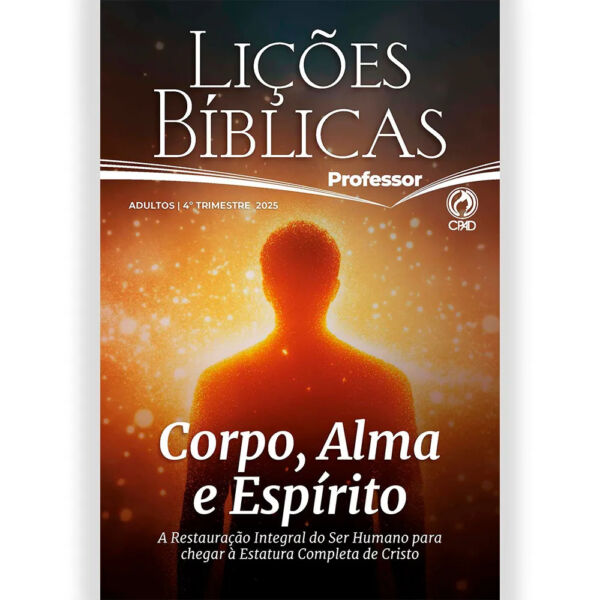 Lições Bíblicas Adulto Professor 4º Trimestre 2025