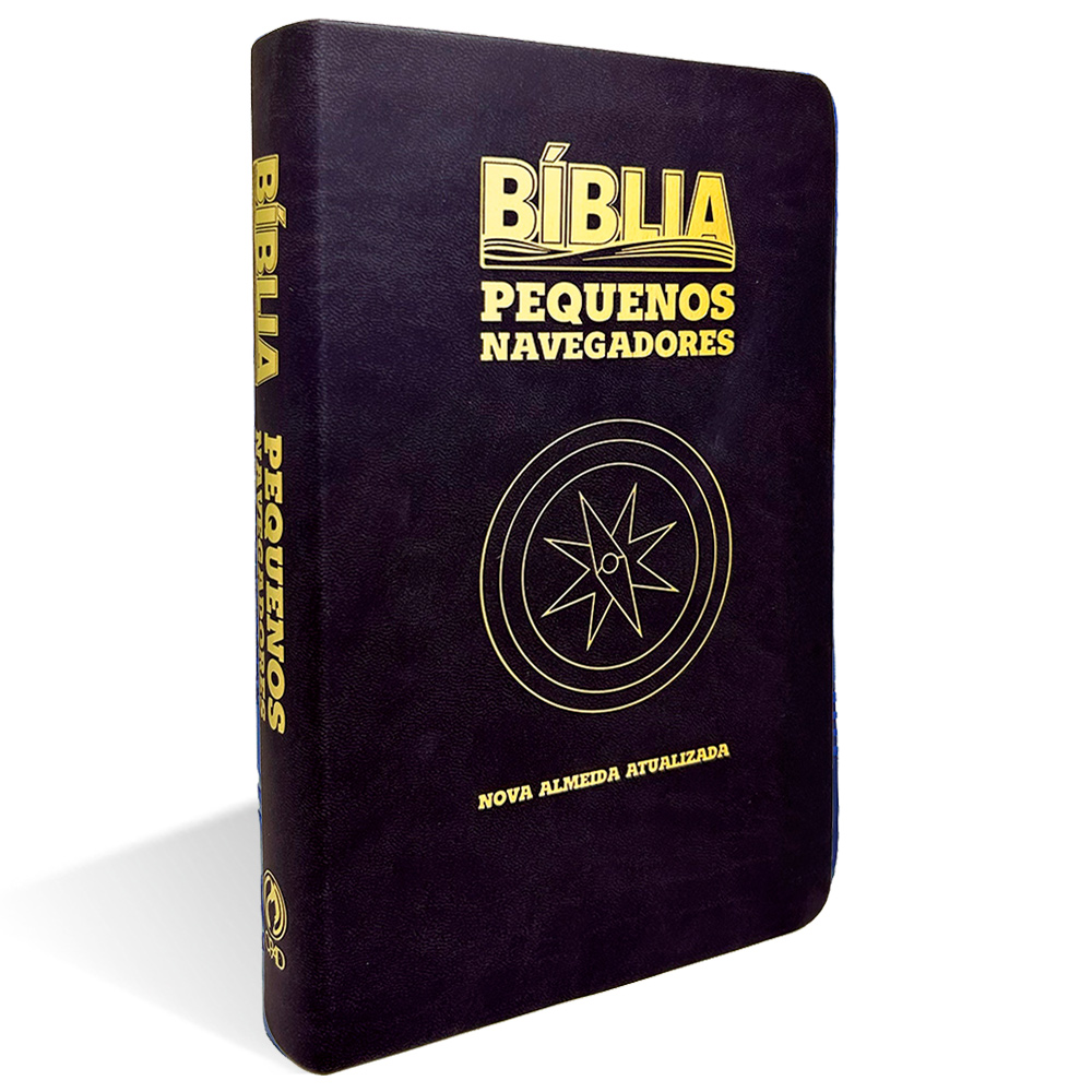 Bíblia Pequenos Navegadores Luxo Preta