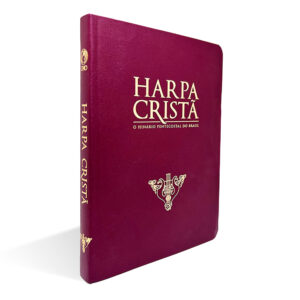 Harpa Cristã Semi Luxo Grande Vinho